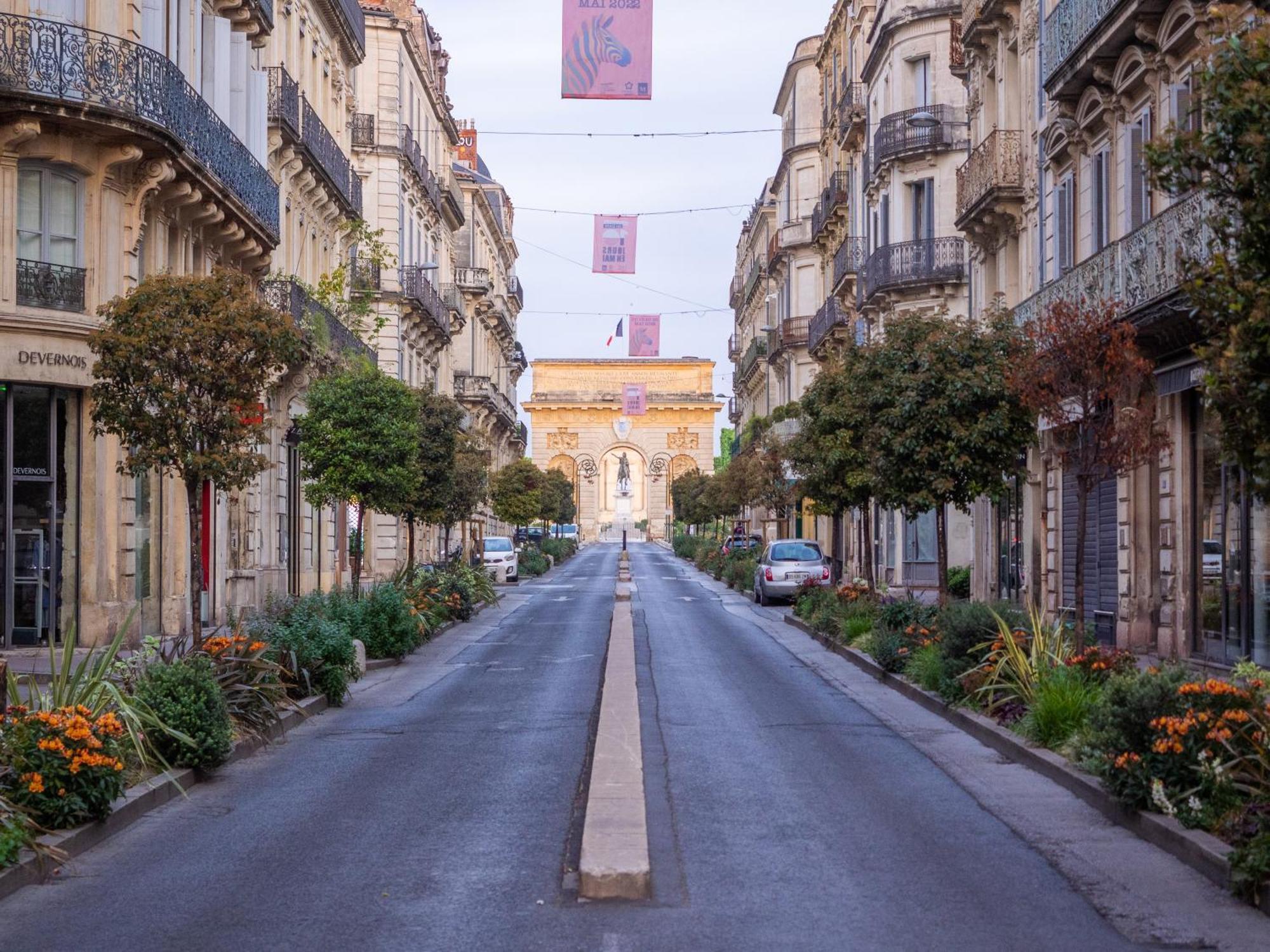 Appartement Le Platane de la canourgue à Montpellier Extérieur photo